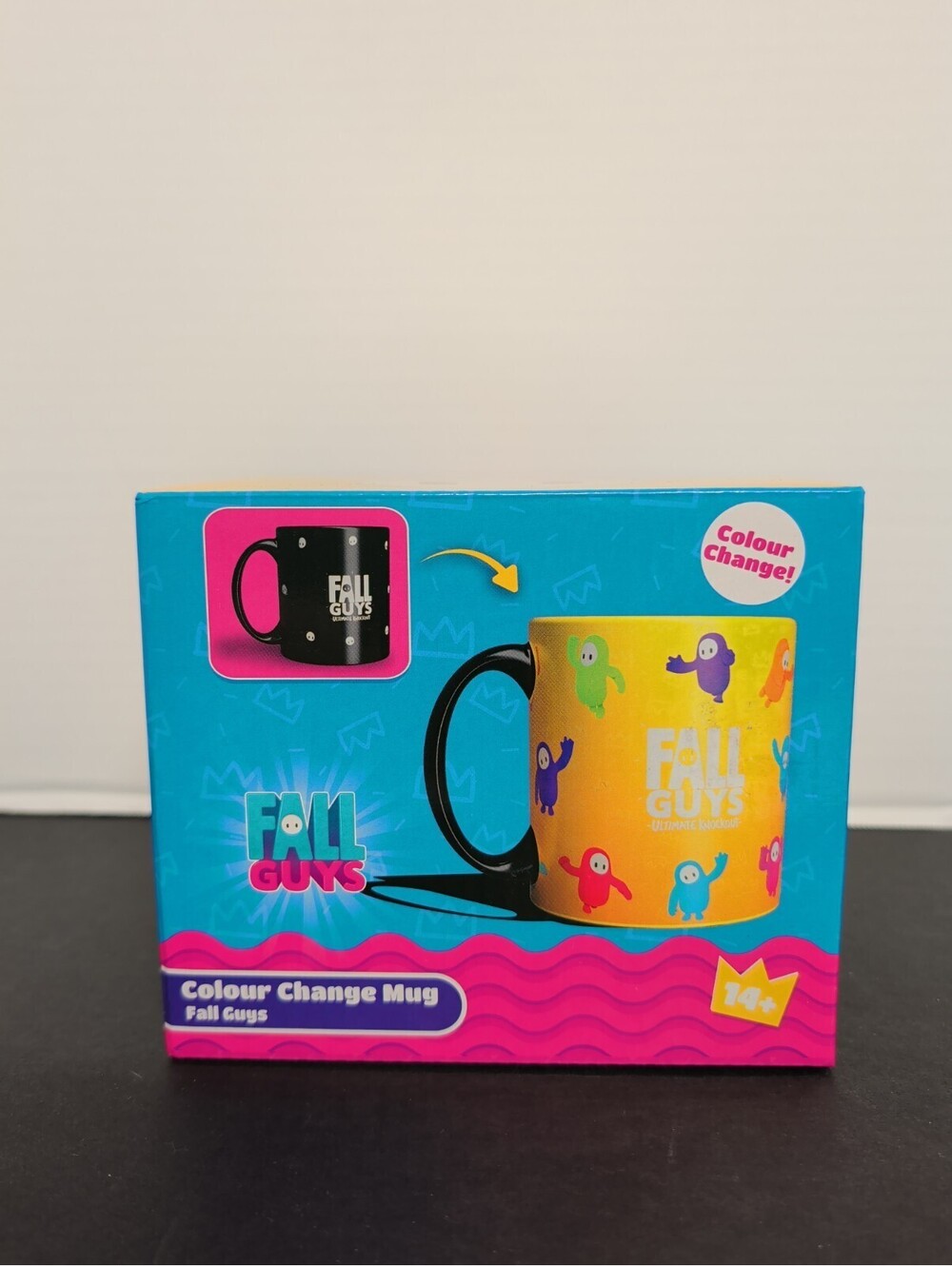 WOW! STUFF Fall Guys Frenzy Color Changing Heat Reveal Mug New In Box Official
